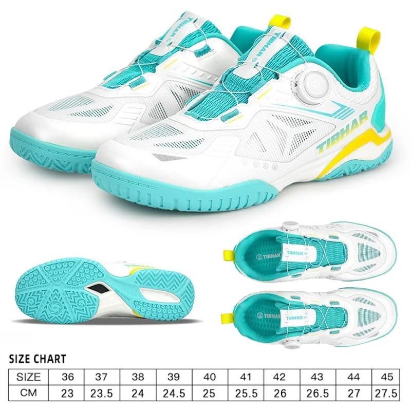 Table Tennis Shoes - New TIBHAR Table Tennis Shoes Men