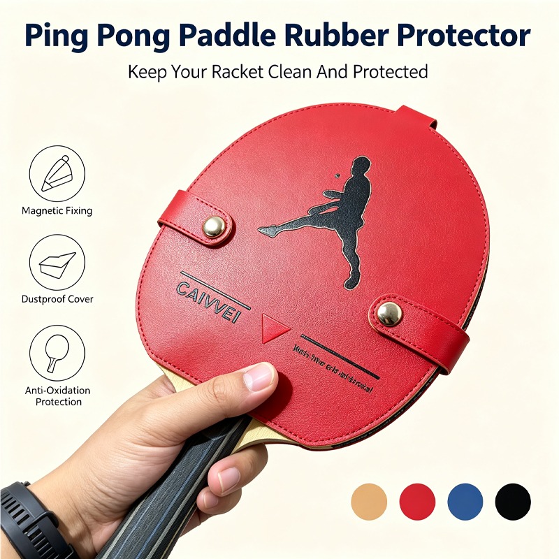 Table Tennis Club - Magnetic Table Tennis Racket Protector Cover