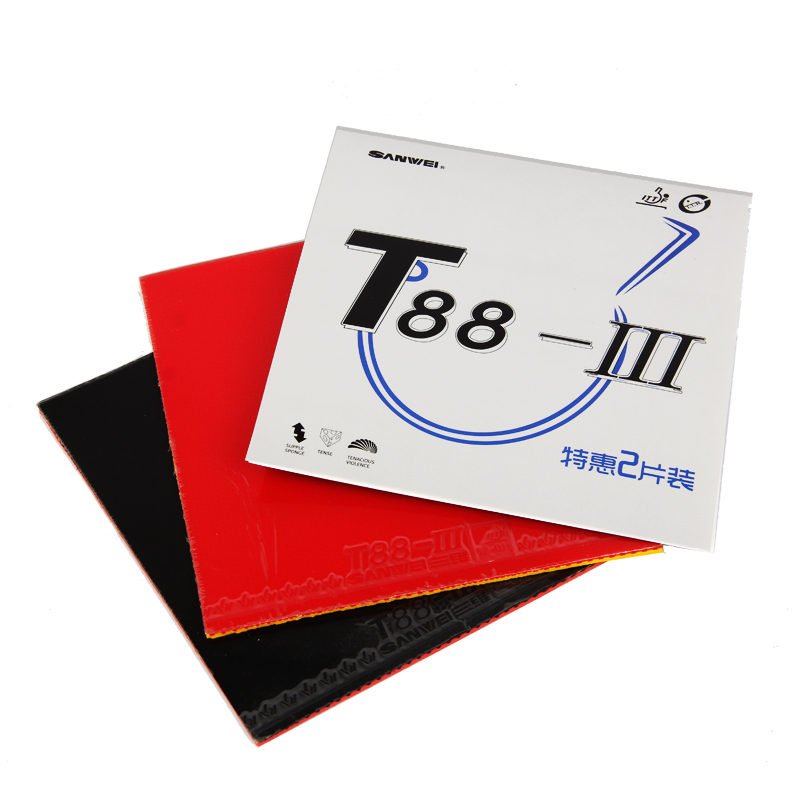1 Red 1 Black Original SANWEI  - Table Tennis Spin recension och pris