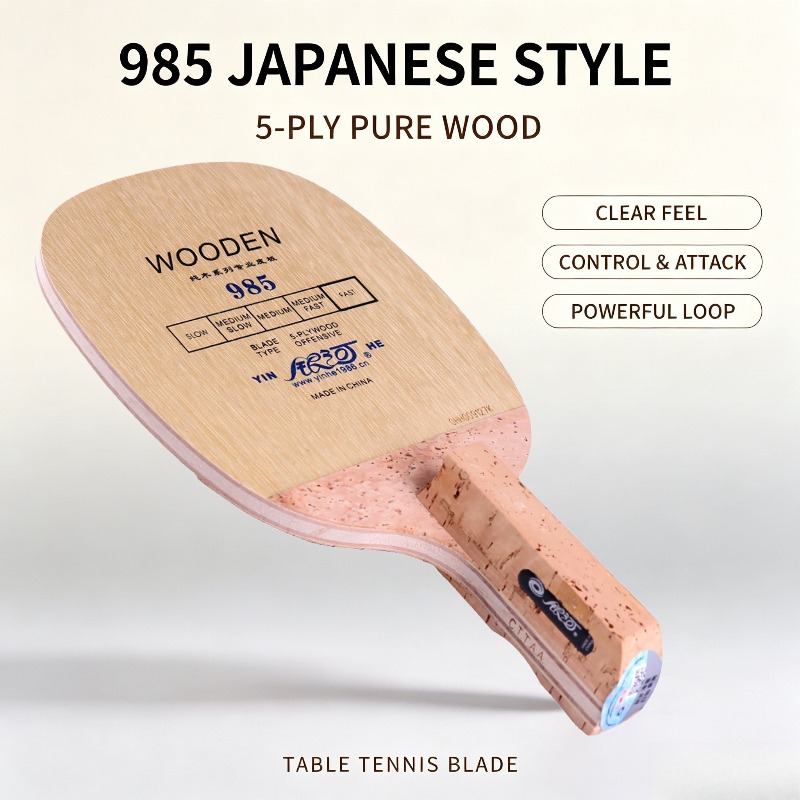 YINHE 985 Japanese Penhold Tab - Table Tennis Paddles recension och pris