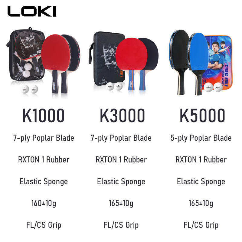 LOKI K1000 K3000 K5000 Table T - Table Tennis Hub recension och pris