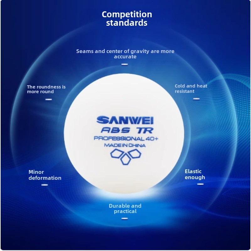 100 pcs Sanwei New Materials P - Table Tennis From recension och pris
