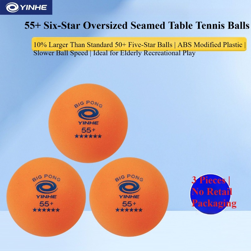 YINHE 5/6 Stars 50+/55+ Mm Tab - Table Tennis Training recension och pris