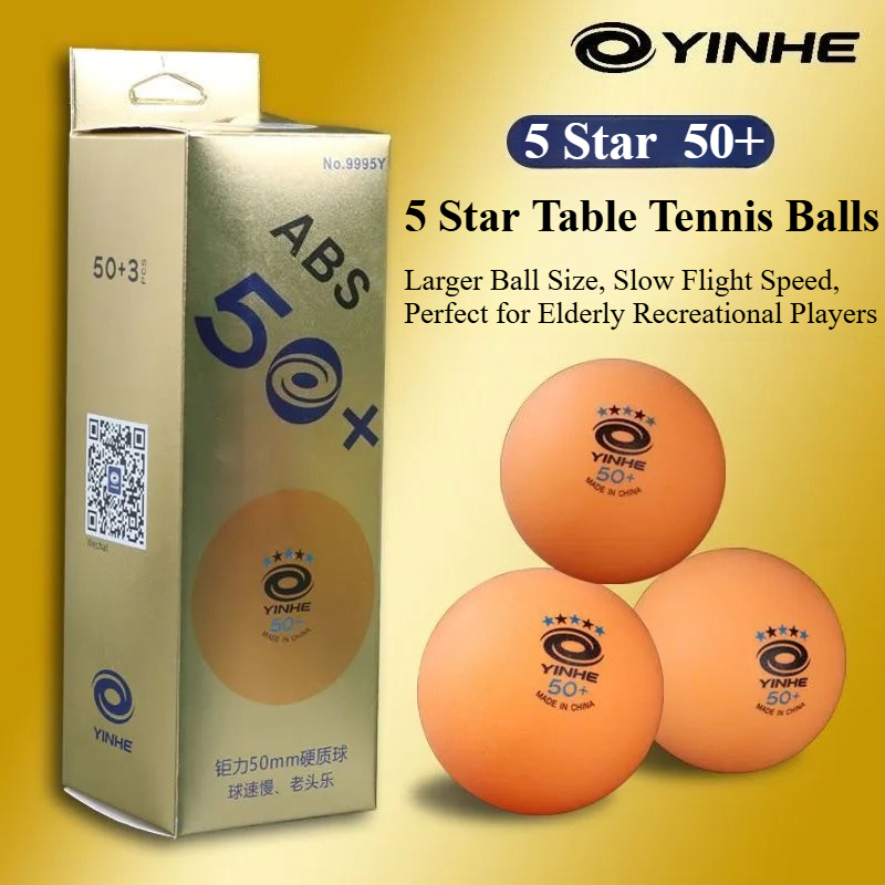 YINHE 5/6 Stars 50+/55+ Mm Tab - Table Tennis Training recension och pris