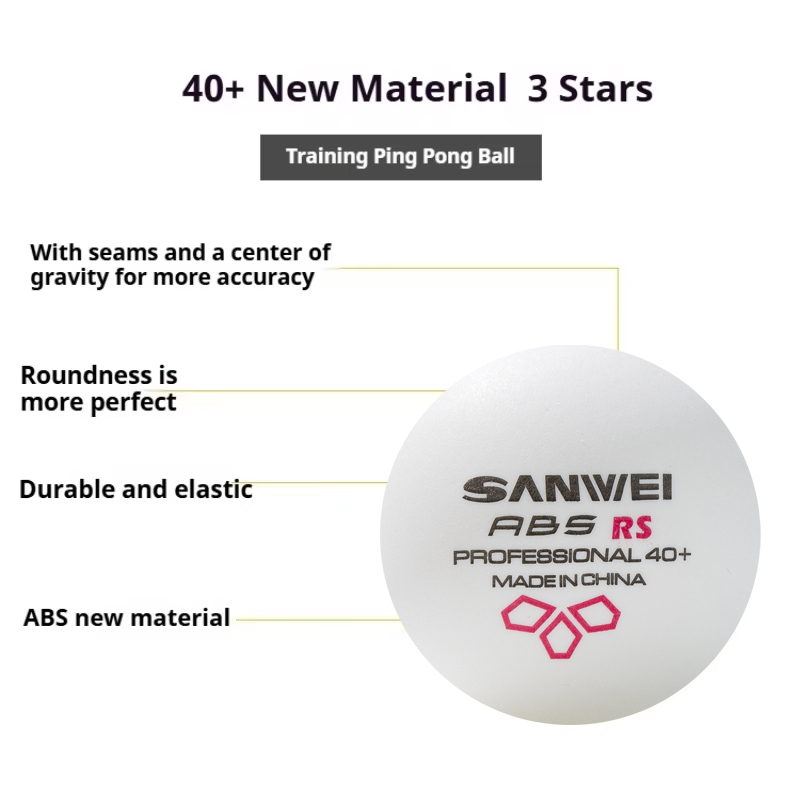 SANWEI RS40+ 3 Star Table Tenn - Table Tennis From recension och pris