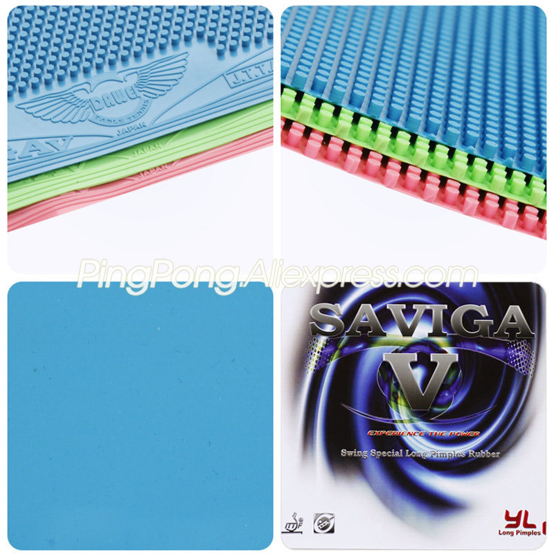 Colorful DAWEI SAVIGA V Pips-l - Table Tennis Forehand Rubber recension och pris