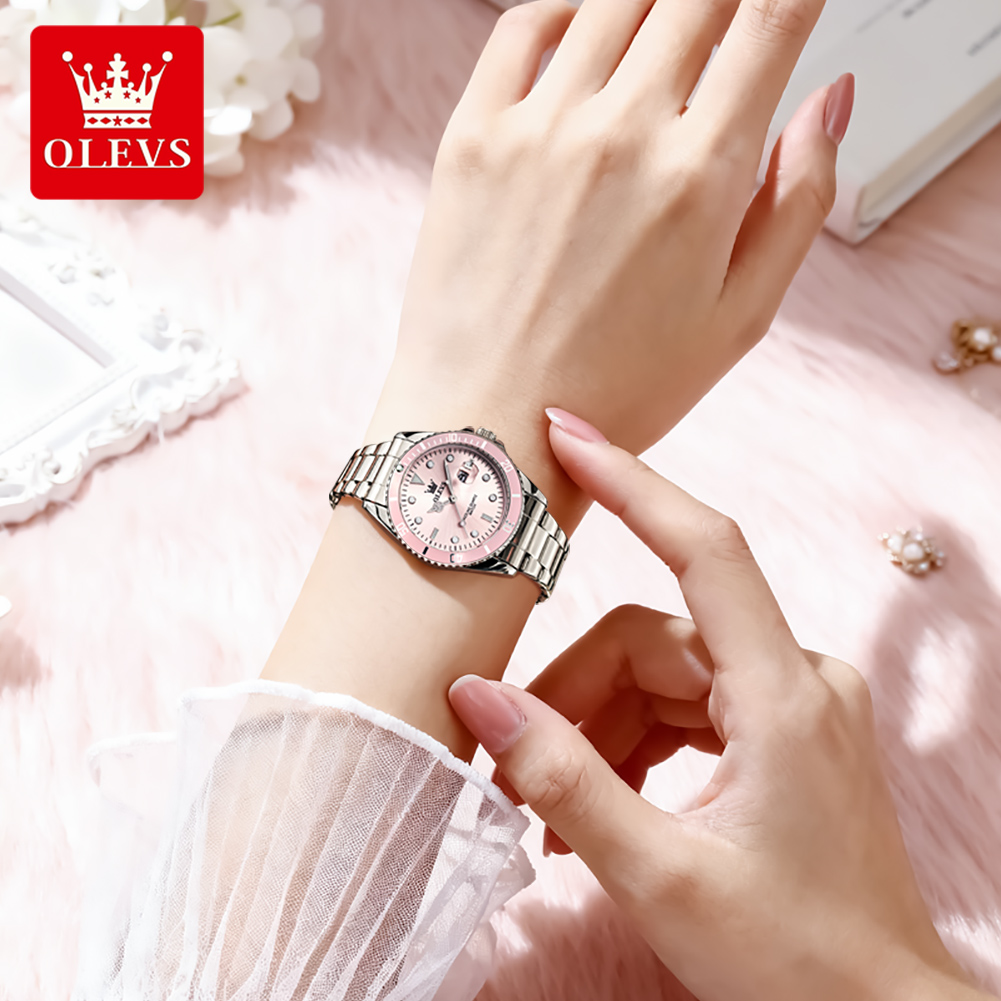 OLEVS Luxury Quartz Women's Wa - Edge Tape Roll recension och pris