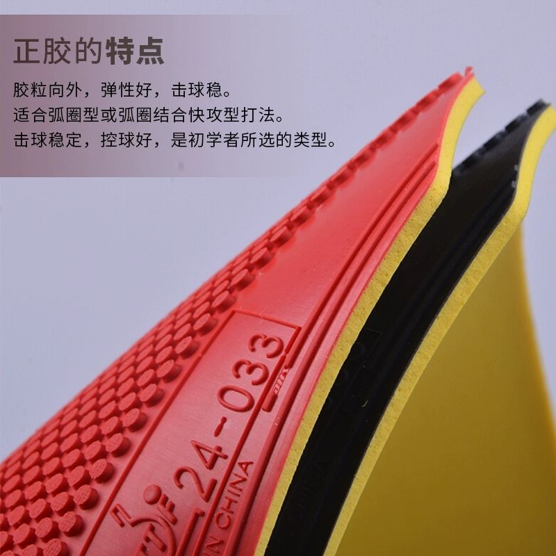 Original DHS Dragon Shadow Tab - Table Tennis Forehand Rubber recension och pris