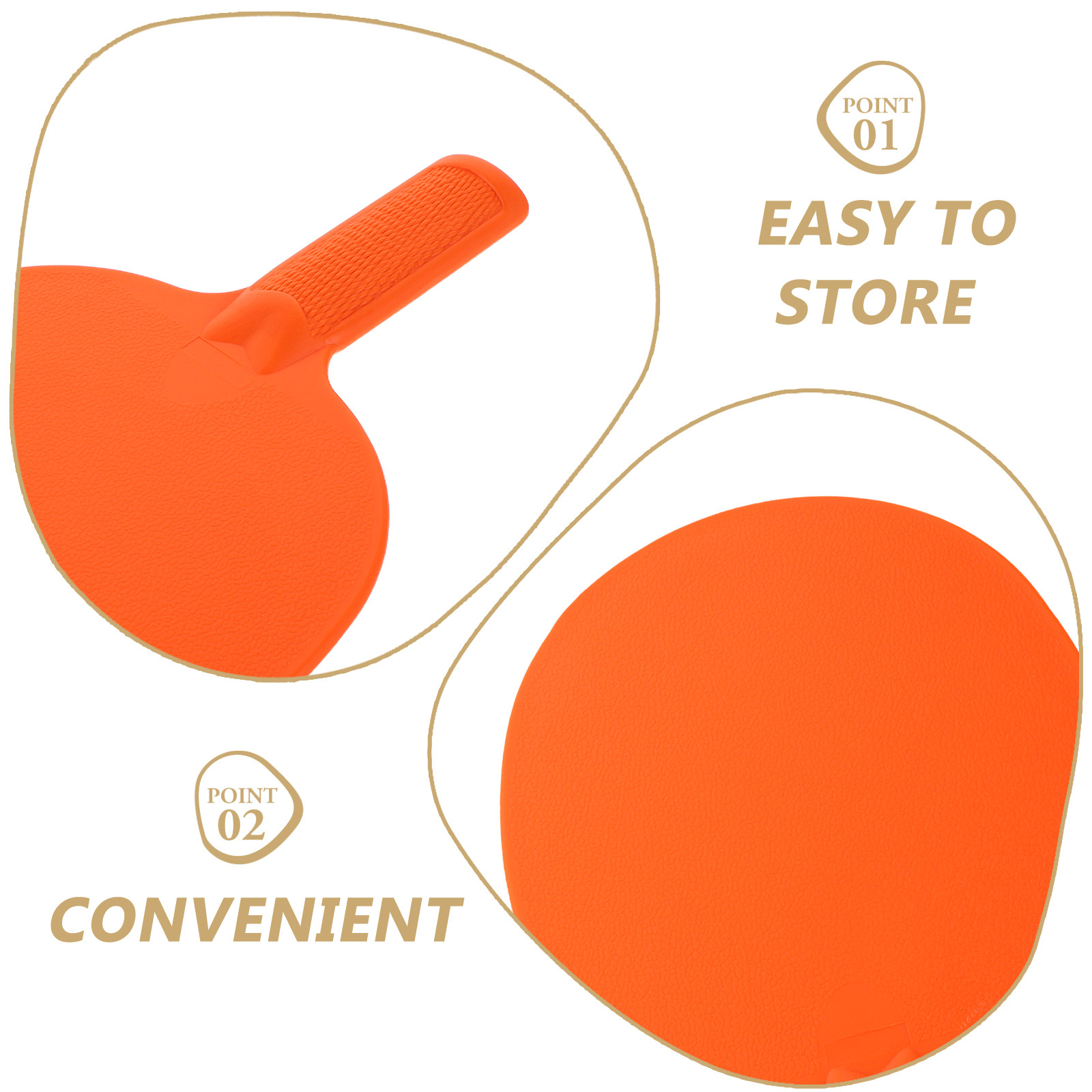 2Pcs Table Tennis Paddle Set f - Table Tennis For Kids recension och pris