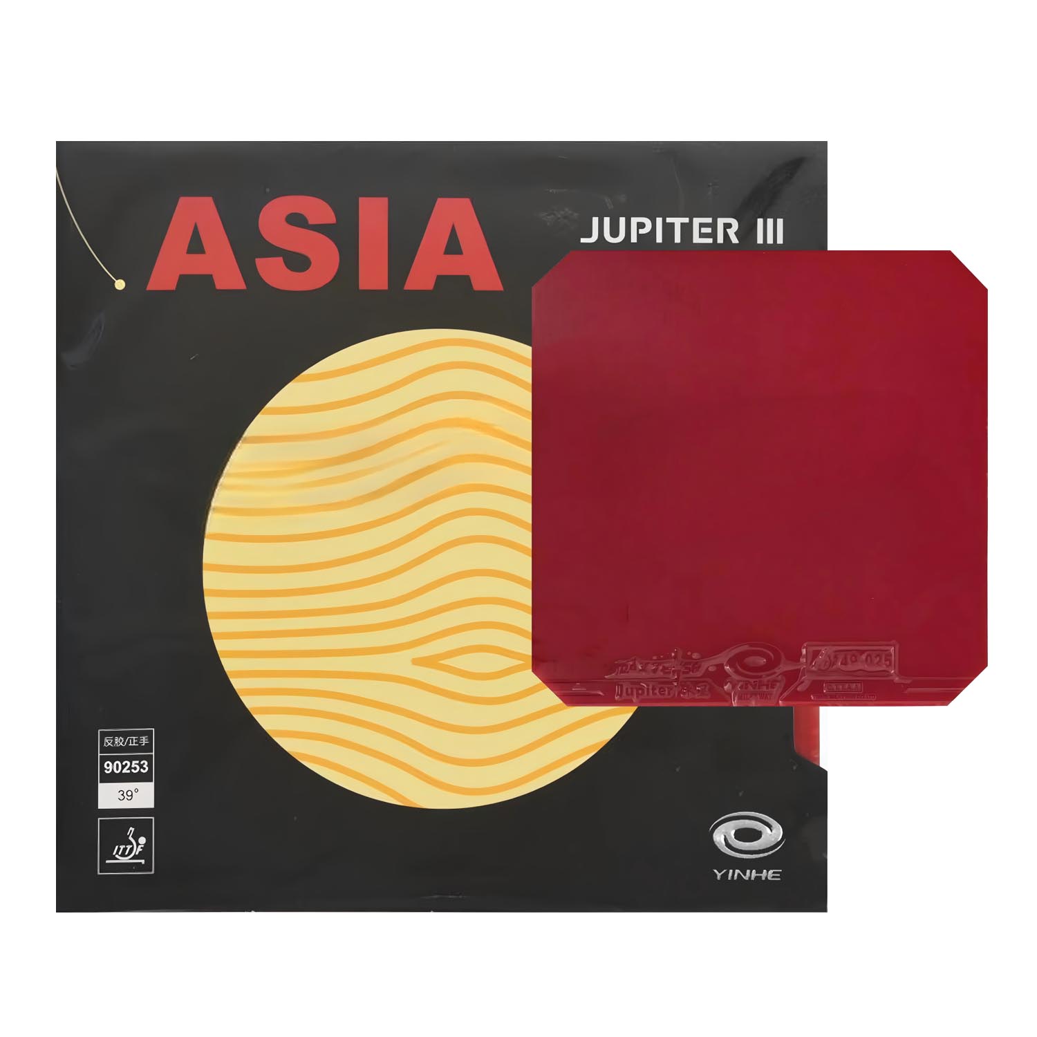 YINHE JUPITER 3 JUPITER III St - Table Tennis Forehand Rubber recension och pris