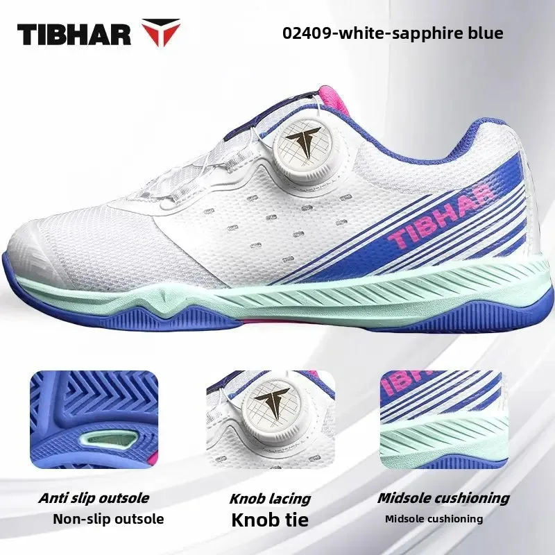 New TIBHAR Straight Button Tab - Table Tennis Shoes recension och pris