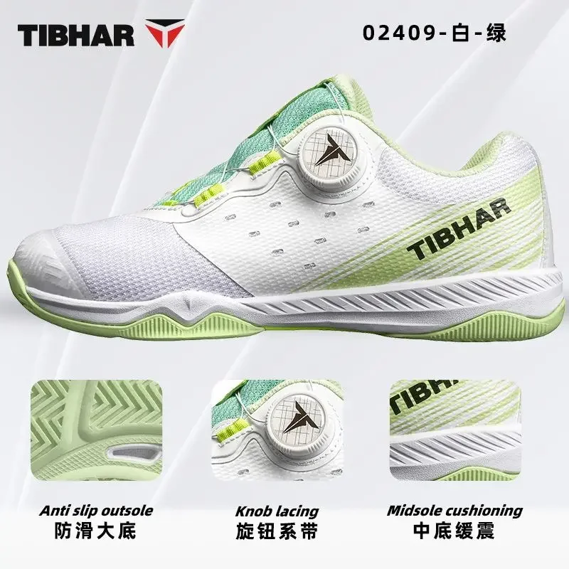 New TIBHAR Straight Button Tab - Table Tennis Shoes recension och pris